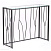 Консольный стол в гостиную AllConsoles  1021-CB clear