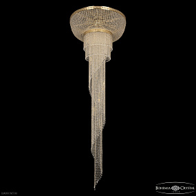 Каскадная хрустальная люстра Bohemia IVELE Crystal 83221/80IV-250 G