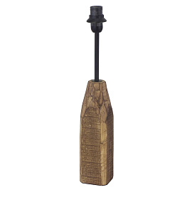 Основа для настолькой лампы EGLO VINTAGE, 1X40W (E14), 65х65, H395, сталь, дерево, натуральный1+1 VINTAGE 49307