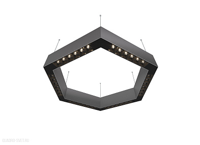 Подвесной светодиодный светильник 0,5м 36Вт 48° Donolux Eye-hex DL18515S111А36.48.500BB