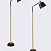 Торшер Lumina Deco Ardini LDF 5525 BK+GD