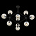 Люстра потолочная ST Luce Stampo SL549.403.10