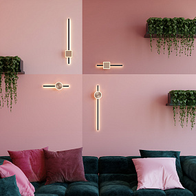 Настенный светодиодный светильник Odeon Light STILO 4257/18WL