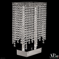 Хрустальная светодиодная настольная лампа APL LED Rimini S500.L1.25.B.4000