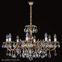 Люстра подвесная ARTGLASS CR 0011-08-20 BRASS ANTIQUE CE