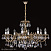 Люстра подвесная ARTGLASS CR 0011-08-20 BRASS ANTIQUE CE