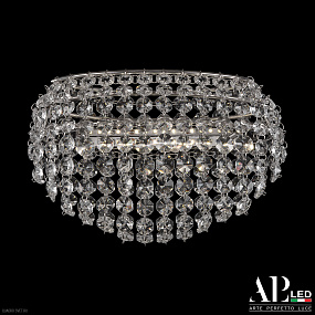Хрустальная потолочная светодиодная люстра APL LED Rimini S505.0.22.A.3000