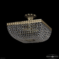 Хрустальная потолочная люстра Bohemia IVELE Crystal 19112/35IV G