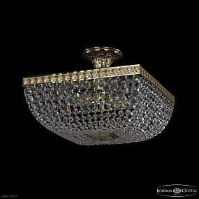 Хрустальная потолочная люстра Bohemia IVELE Crystal 19112/35IV G