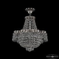 Хрустальная подвесная люстра Bohemia IVELE Crystal 19301/H1/35JB Ni