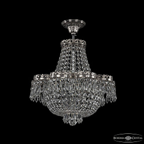 Хрустальная подвесная люстра Bohemia IVELE Crystal 19301/H1/35JB Ni