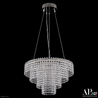 Хрустальная подвесная светодиодная люстра APL LED Sicilia SH13.40.C.Ni.4000
