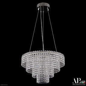 Хрустальная подвесная светодиодная люстра APL LED Sicilia SH13.40.C.Ni.4000