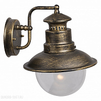 Уличный настенный светильник Arte Lamp Amsterdam A1523AL-1BN