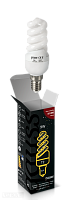Лампа люминесцентная GAUSS 171109 T2 SPIRAL 220-240V 9W 2700K E14