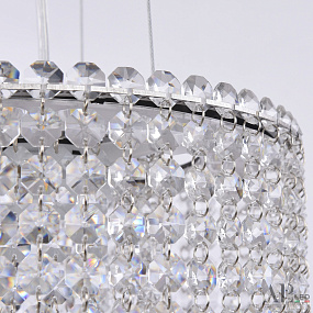 Хрустальный светодиодный подвесной светильник APL LED Sicilia SH01.25.A.LED -DIM.Ni