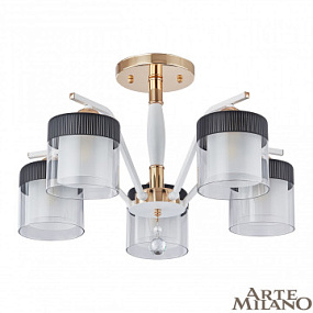 Потолочная люстра Arte Milano 332646/5 FGD+WT