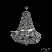 Хрустальная подвесная люстра Bohemia IVELE Crystal 19272/H2/55IV Ni