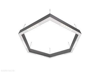 Подвесной светодиодный светильник 0,9м 36Вт 34° Donolux Eye-hex DL18515S111А36.34.900WW