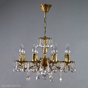 Люстра подвесная AMBIENTE Benisa 2226/8 AB Tear Drop