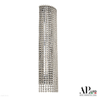 Бра хрустальное светодиодное APL LED Sicilia SH500.B5.20-70.A.Ni.4000