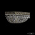 Бра с хрусталем Bohemia IVELE Crystal 19012B/35IV GB