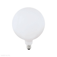 Светодиодная диммируемая лампа G200, 4W(E27), 470lm, 2700K, опал. стекло EGLO LM_LED_E27 11901