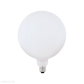 Светодиодная диммируемая лампа G200, 4W(E27), 470lm, 2700K, опал. стекло EGLO LM_LED_E27 11901