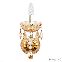 Бра хрустальное Bohemia IVELE Crystal 5413B/1/165 G Amber/M-1H K721