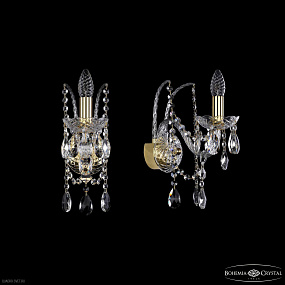 Бра с хрусталем Bohemia IVELE Crystal 1411B/1/160 G