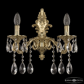 Бра с хрусталем Bohemia Ivele Crystal Florence 7102B14/2/175 A G