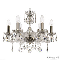 Хрустальная подвесная люстра Bohemia IVELE Crystal 117/6/165 Pa