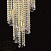 Люстра подвесная ARTGLASS SPIRAL 400x700 DROPS CE
