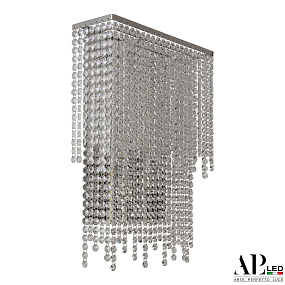 Бра хрустальное светодиодное APL LED Rimini S500.B3.35-50.B.4000