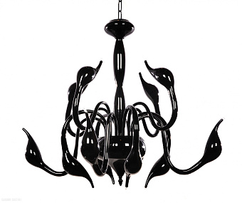 Подвесная люстра Lumina Deco MAGICA LDP 6028-12 BK