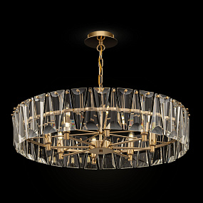 Подвесная хрустальная люстра Maytoni Puntes MOD043PL-08G
