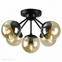 Потолочная люстра Arte Lamp A1664PL-5BK