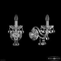 Бра хрустальное Bohemia IVELE Crystal 1409B/1/160/XL Ni