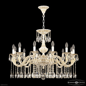 Большая хрустальная люстра Bohemia IVELE Crystal AL79101/12/300 A WMG