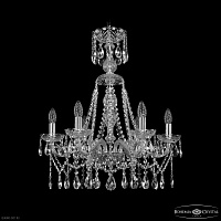 Хрустальная подвесная люстра Bohemia IVELE Crystal 1413/6/200/XL-66 Ni