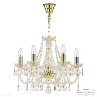 Хрустальная подвесная люстра Bohemia IVELE Crystal 107/6/165 G