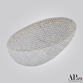 Хрустальная потолочная светодиодная люстра APL LED Rimini S508.0.100.A.3000