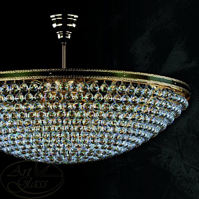 Люстра большая ARTGLASS LEILA DIA 1000 POLISHED CE