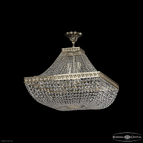 Хрустальная подвесная люстра Bohemia IVELE Crystal 19112/H1/60IV GB