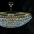 Люстра большая ARTGLASS LEILA DIA 1000 POLISHED CE