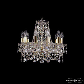 Хрустальная подвесная люстра Bohemia IVELE Crystal 1406/10/141/G