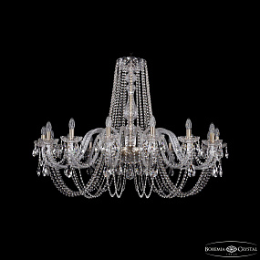 Хрустальная подвесная люстра Bohemia IVELE Crystal 1402/16/460/Pa