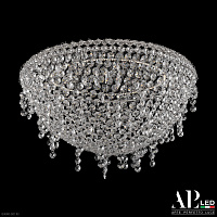 Хрустальная потолочная светодиодная люстра APL LED Rimini S501.0.40.D.4000