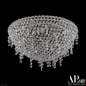 Хрустальная потолочная светодиодная люстра APL LED Rimini S501.0.40.D.3000