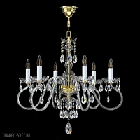 Подвесная хрустальная люстра ArtGlass MIRACLE 06-CH